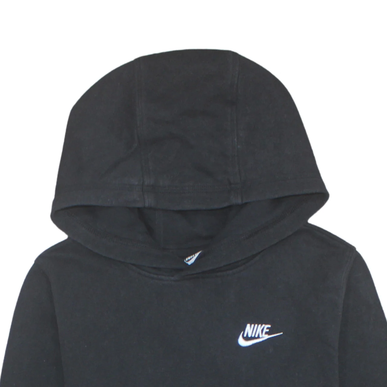 Nike Boys Black XL Pullover Hoodie Long Sleeve Comfortable Cotton Blend - Image 8