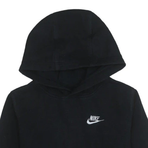 Nike Boys Black XL Pullover Hoodie Standard Fit Fleece Sweatshirt - Image 8