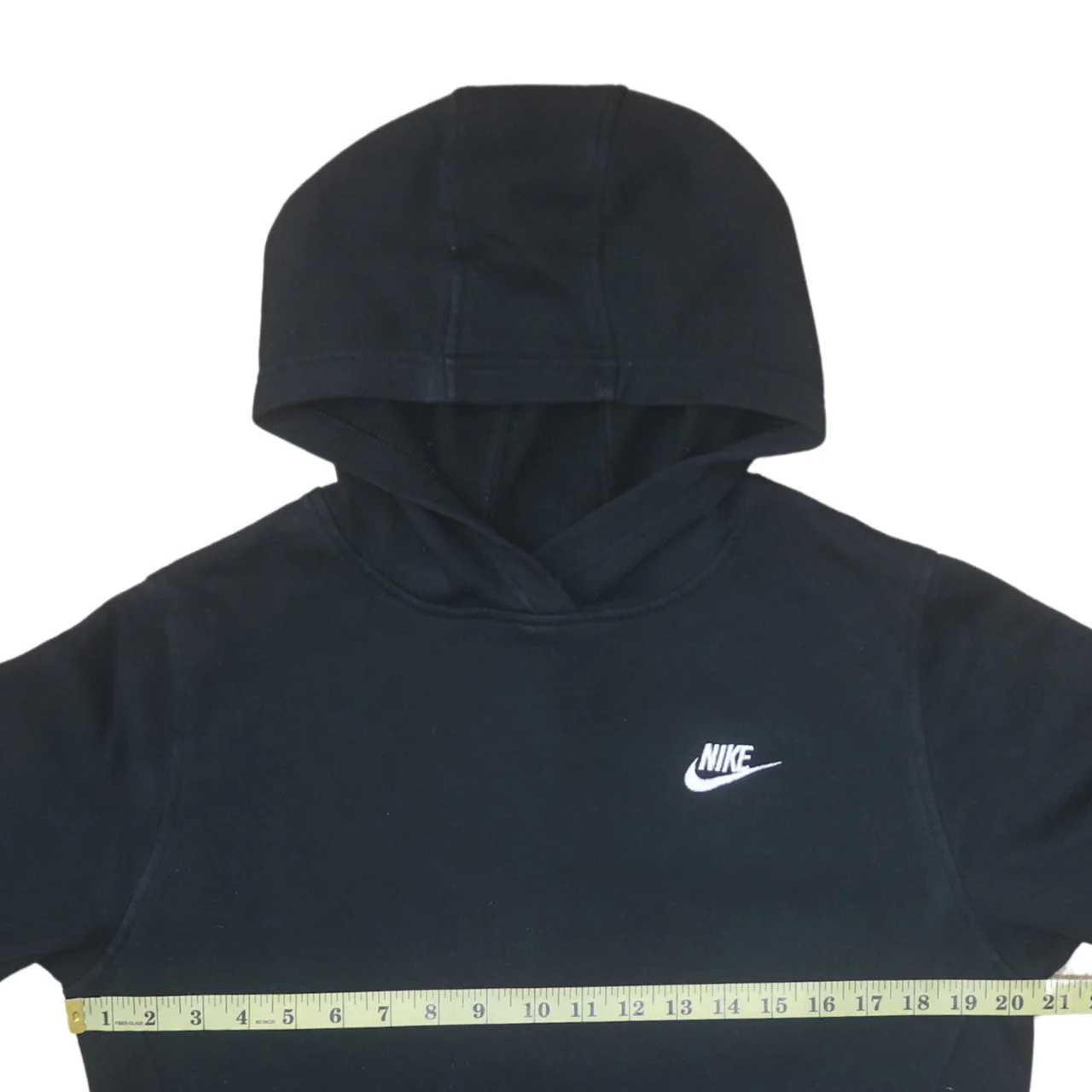 Nike Boys Black XL Pullover Hoodie Sweatshirt Fleece Lined Casual - Image 2