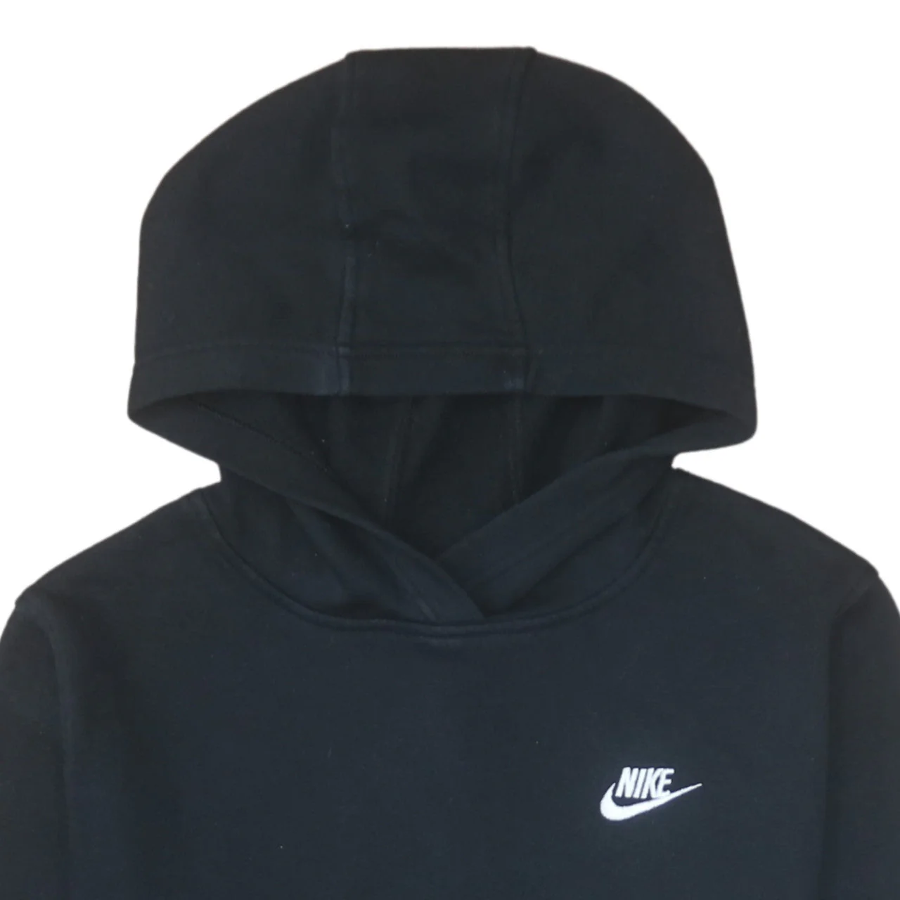 Nike Boys Black XL Pullover Hoodie Sweatshirt Fleece Lined Casual - Image 6