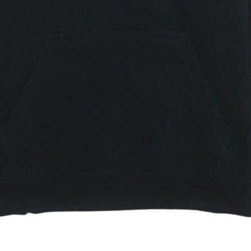 Nike Boys Black XL Pullover Hoodie with Gold Logo and Hooded Fleece Design - Image 7