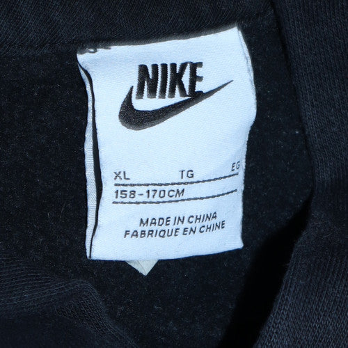 Nike Boys Black XL Pullover Hoodie with Logo Print - Image 5