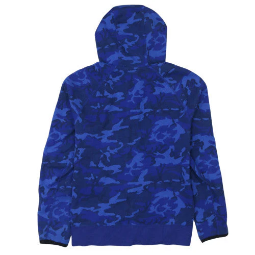 Nike Boys Blue Camo Full Zip Hoodie XL (13-15 Years) - Fleece Sweatshirt - Image 4