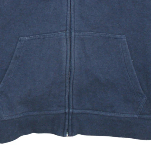 Nike Boys Blue Full Zip Hoodie 13-15 Years Fleece Casual Sweatshirt - Image 7