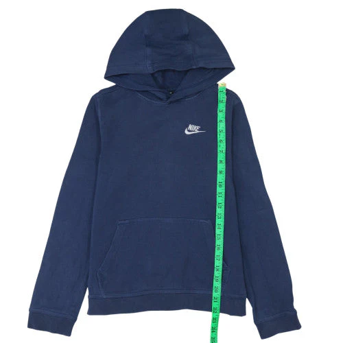 Nike Boys Blue Pullover Fleece Hoodie XL 158-170cm Standard Fit - Image 3