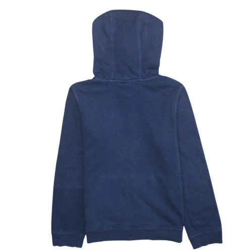 Nike Boys Blue Pullover Hoodie L 147-158cm Fleece Sweatshirt - Image 4