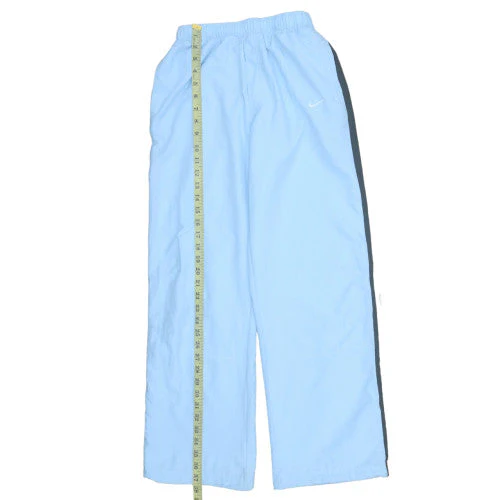 Nike Boys Blue Track Pants Size 12-13 Years Elastic Waist Polyester - Image 3