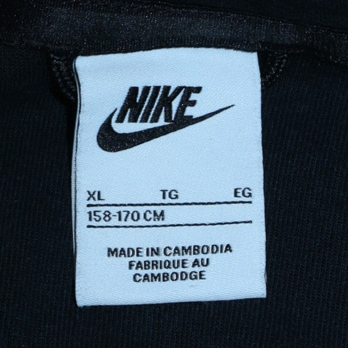 Nike Boys Blue XL Crew Neck Pullover Sweatshirt with Logo Print - Image 5