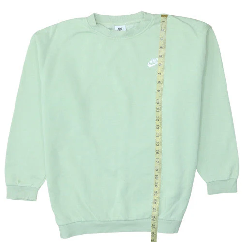 Nike Boys Green XL Pullover Fleece Sweatshirt Crew Neck Logo Jumper - Image 3
