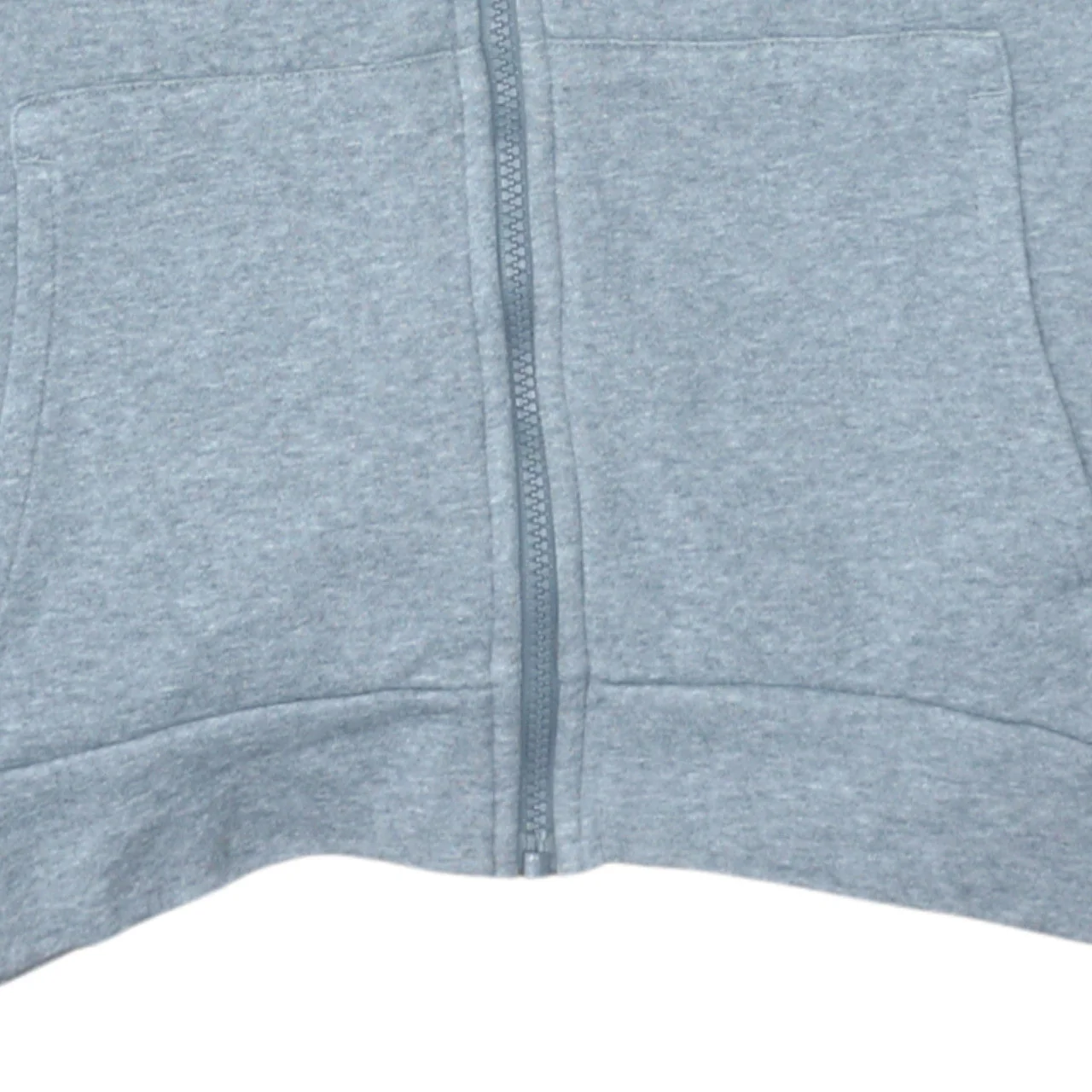 Nike Boys Grey Full Zip Hoodie XL 156-166cm Cotton Blend Fleece - Image 7