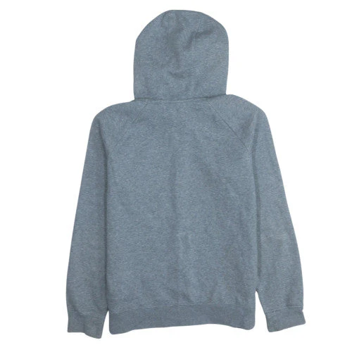 Nike Boys Grey Full Zip Hoodie XL 156-166cm Standard Fit Fleece - Image 4