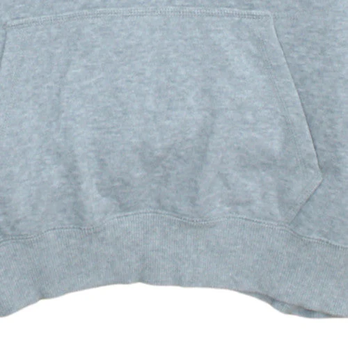Nike Boys Grey Pullover Hoodie L 12-13 Years Fleece Sweatshirt - Image 7