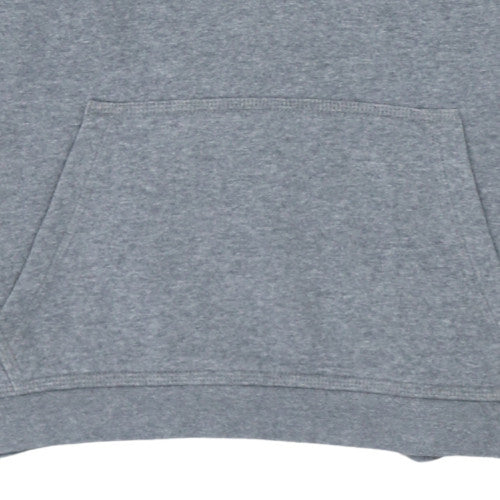 Nike Boys Grey XL Pullover Hoodie - Graphic Print Fleece Sweatshirt - Image 7
