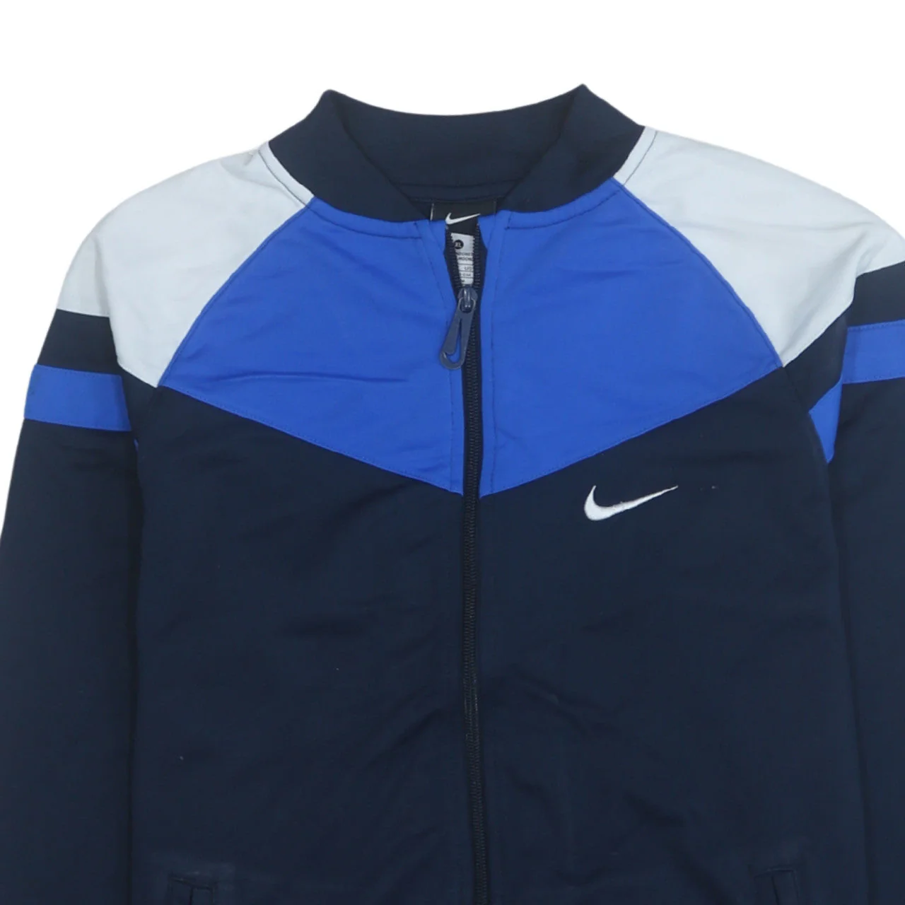 Nike Boys Navy Blue Full Zip Sweatshirt XL Teens - Image 5