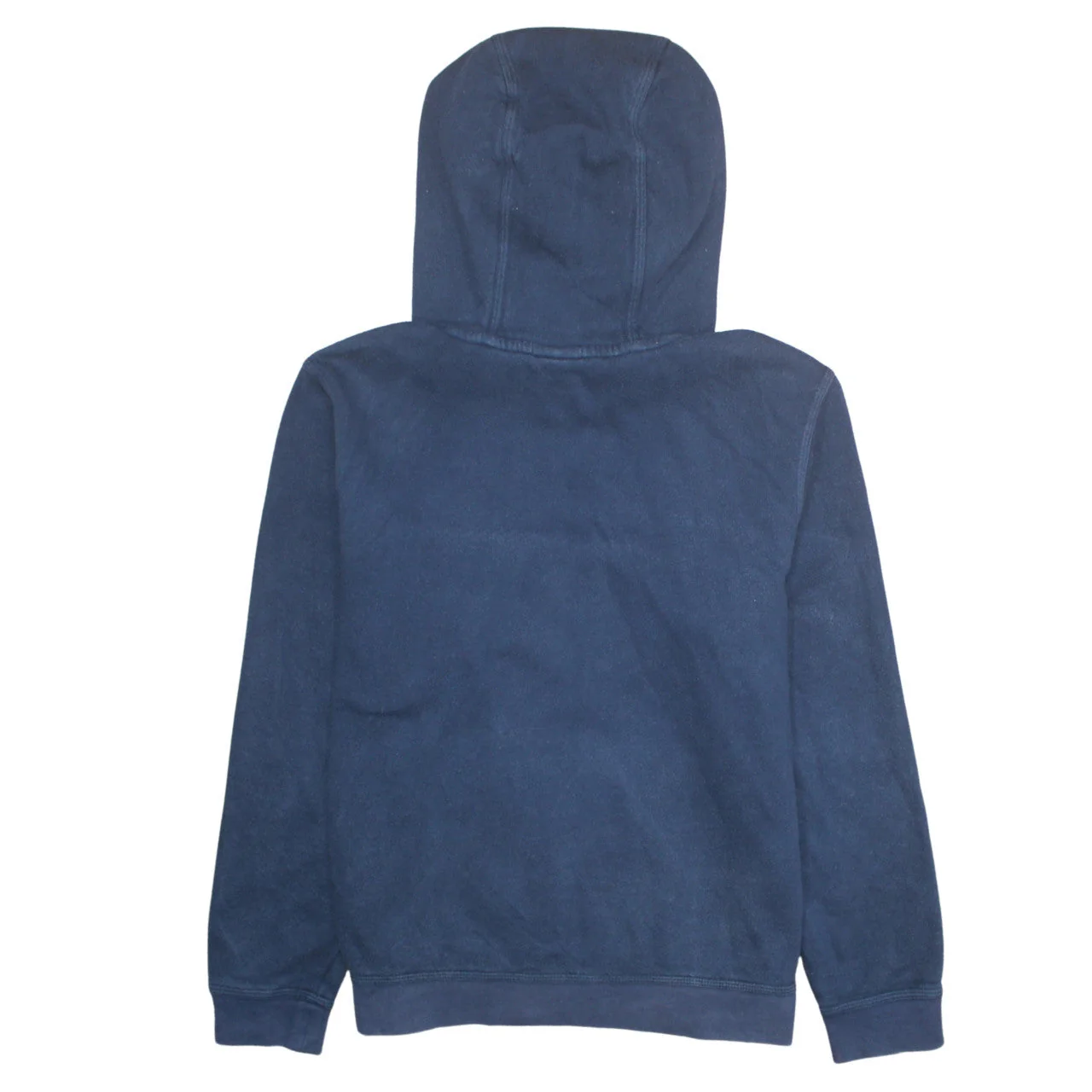 Nike Boys Navy Pullover Hoodie XL 13-15 Years Cotton Blend Logo Sweatshirt - Image 4