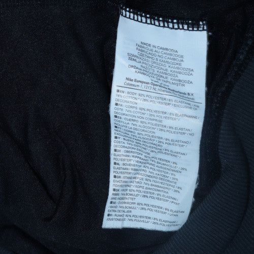 Nike Dri-FIT Men's Black Full Zip Sweatshirt Size M - Image 5