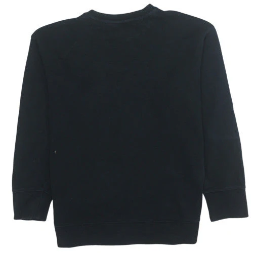 Nike Girls Black XL Fleece Pullover Sweatshirt with Logo Graphic - Image 4