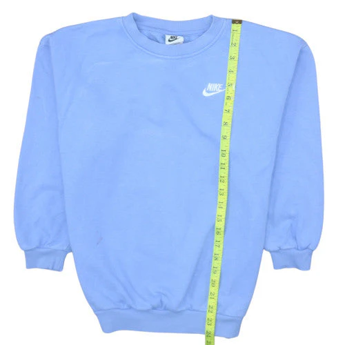 Nike Girls Blue Crew Neck Fleece Sweatshirt Size 146 G - Image 3
