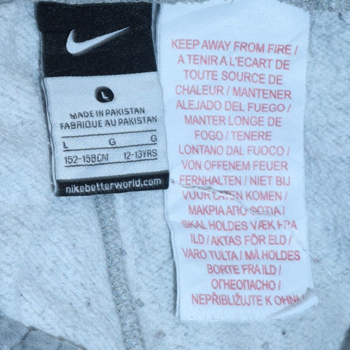 Nike Girls Grey Sweatpants 12-13 Years Jogger Style Activewear Trousers - Image 5