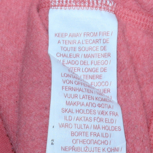 Nike Girls Pink Crew Neck Pullover Sweatshirt XL 158-170cm Cotton Blend - Image 6