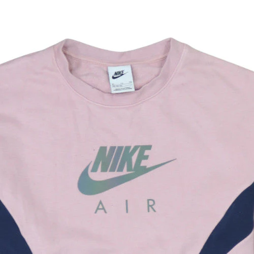 Nike Girls Pink Crew Neck Sweatshirt XL Graphic Print Pullover - Image 8