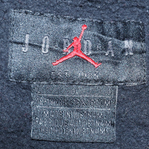 Nike Jordan Boys Black Red Crew Neck Sweatshirt 12-13 Years Cotton Blend - Image 6