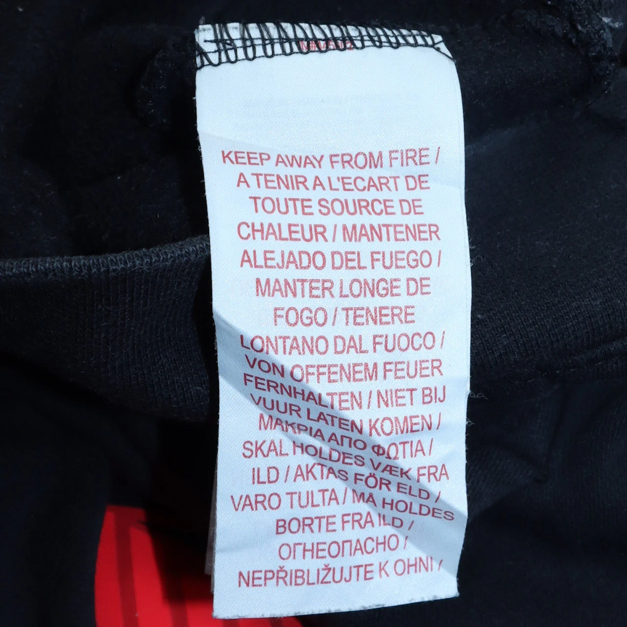 Nike LFC Black XL Teens Pullover Hoodie with Red Logo - Image 5