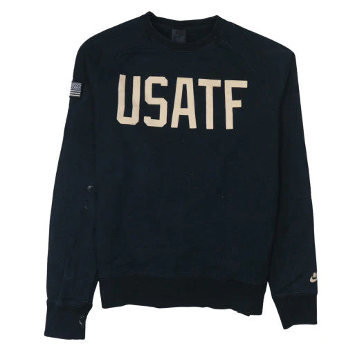 Nike Men Black USA Track & Field Pullover Sweatshirt Size M