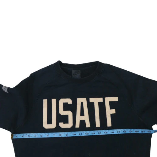 Nike Men Black USA Track & Field Pullover Sweatshirt Size M - Image 2