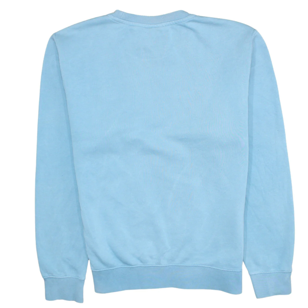 Nike Men Blue Crew Neck Pullover Sweatshirt S Regular Fit - Image 4