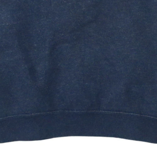 Nike Men Blue Crew Neck Pullover Sweatshirt Size M - Image 7