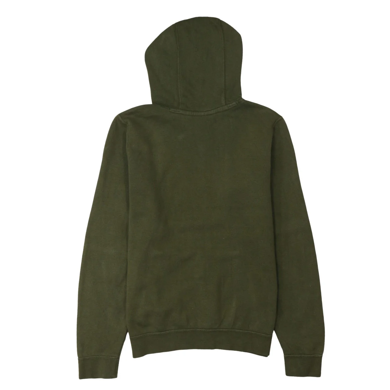 Nike Men Green Pullover Hoodie Small Regular Fit Fleece Sweatshirt - Image 4