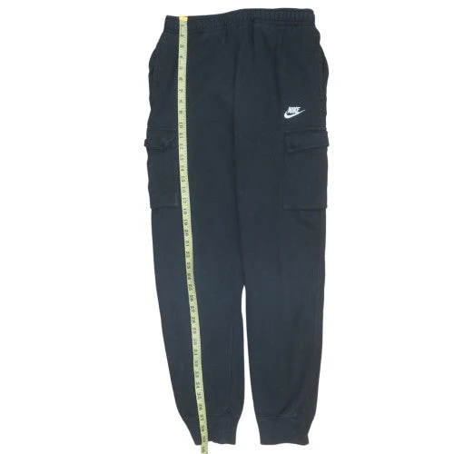 Nike Men’s Black Cargo Jogger Trousers Size M Fleece Sportswear - Image 2