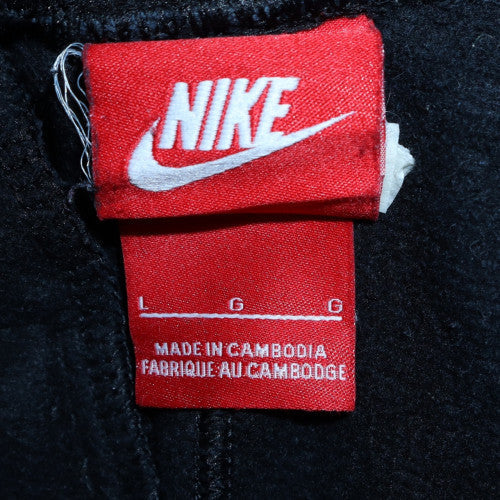 Nike Men’s Black Jogger Sweatpants Size L Tapered Fleece - Image 5