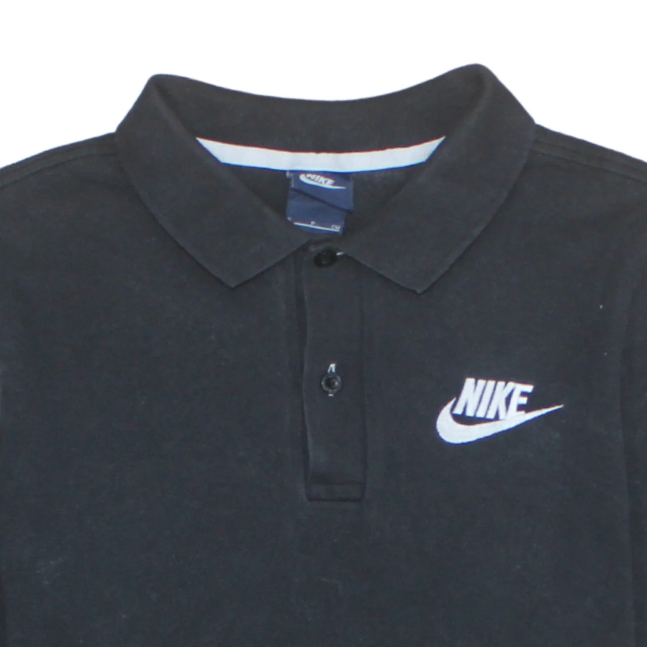 Nike Men’s Black Polo Shirt Size S Cotton Regular Fit - Image 8