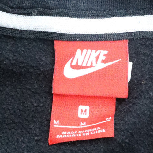 Nike Men’s Black Pullover Hoodie M Fleece Logo Sportswear - Image 5