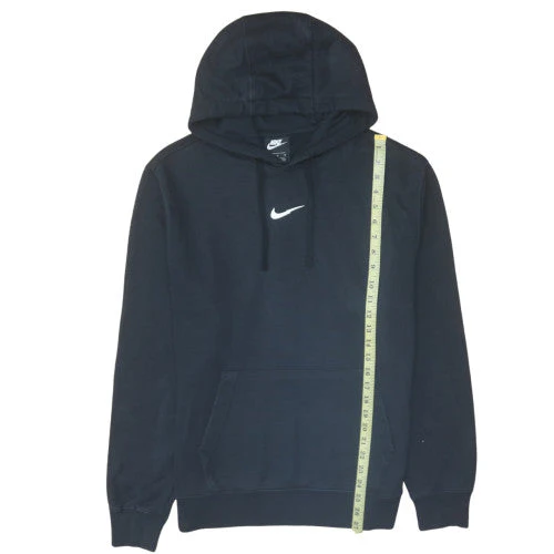 Nike Men’s Black Pullover Hoodie M Logo Fleece Sportswear - Image 3