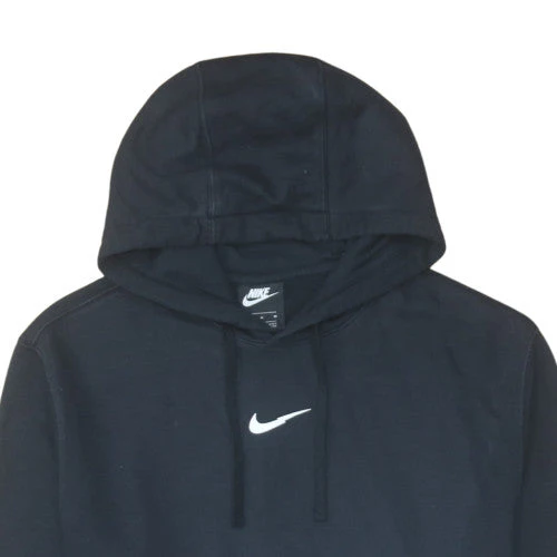 Nike Men’s Black Pullover Hoodie M Logo Fleece Sportswear - Image 8
