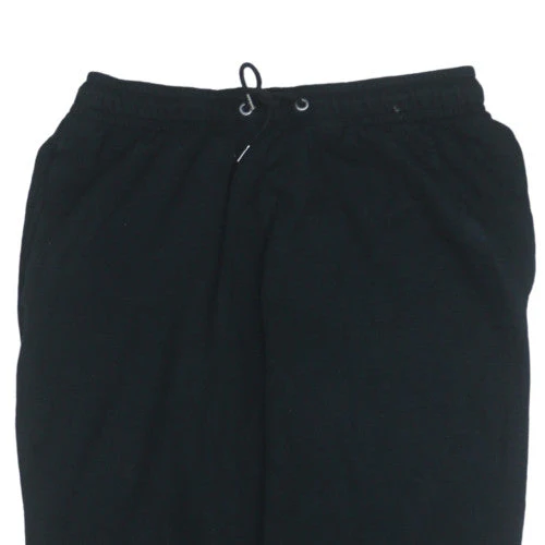 Nike Men’s Black Sweatpants M Regular Fit Tapered Fleece - Image 6