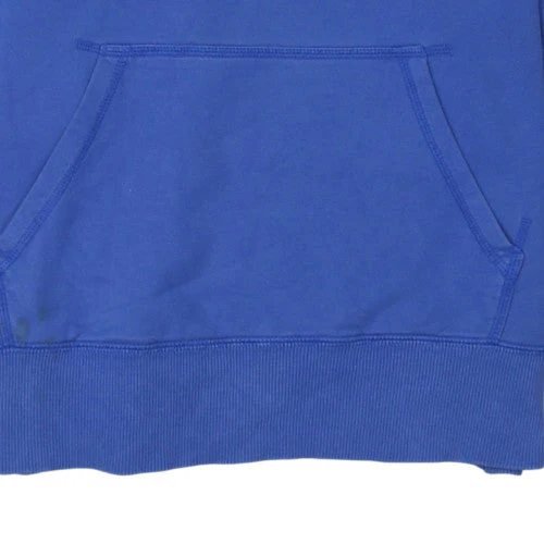 Nike Men’s Blue Brasil Pullover Hoodie M Graphic Sports Fleece - Image 7