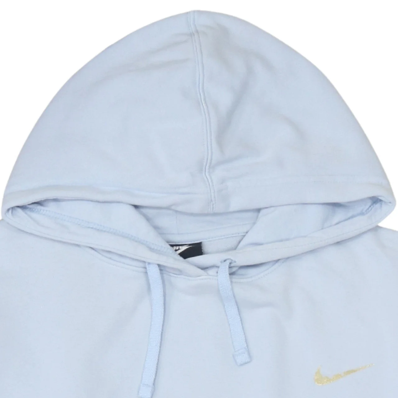 Nike Men’s Blue Pullover Hoodie M Regular Fit Logo Sportswear - Image 8