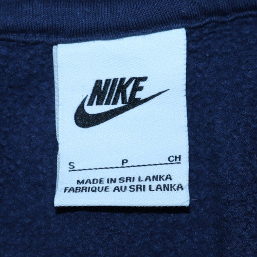 Nike Men’s Blue Pullover Hoodie S Regular Fit Fleece Sportswear - Image 5