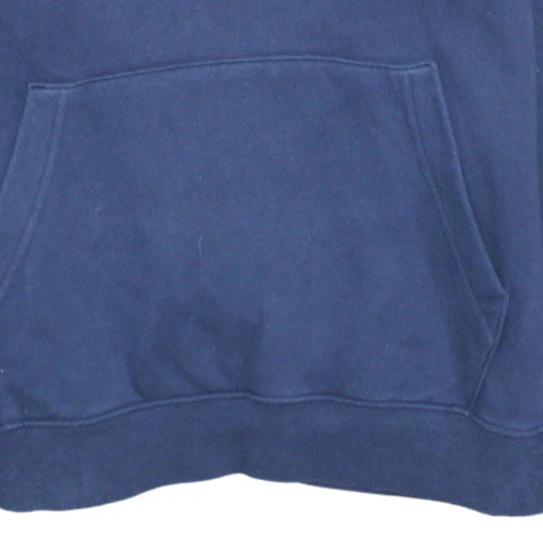Nike Men’s Blue Pullover Hoodie S Regular Fit Fleece Sportswear - Image 8