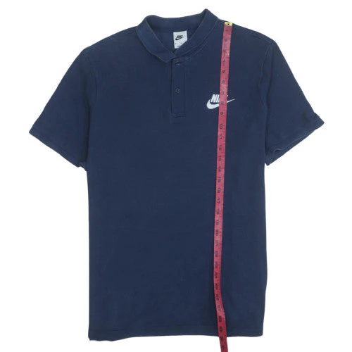 Nike Men’s Blue XL Cotton Polo Shirt Short Sleeve Regular Fit - Image 2