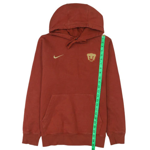 Nike Men’s Brown Pullover Hoodie Small Pumas Sports Fleece - Image 3