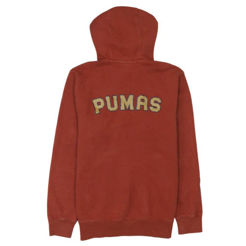 Nike Men’s Brown Pullover Hoodie Small Pumas Sports Fleece - Image 4
