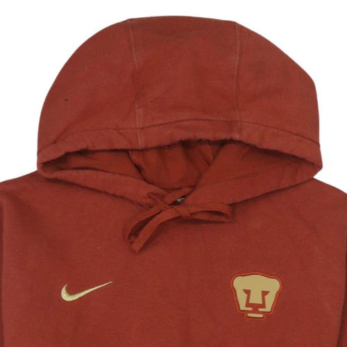 Nike Men’s Brown Pullover Hoodie Small Pumas Sports Fleece - Image 8