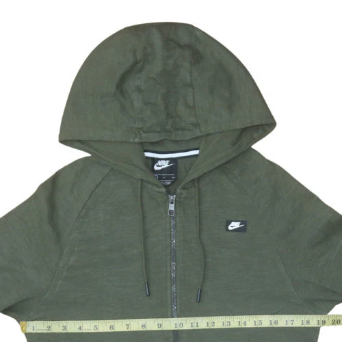 Nike Men’s Green Full Zip Hoodie Size S Regular Fit - Image 2