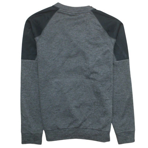Nike Men’s Grey Crew Neck Pullover Sweatshirt S Regular Fleece - Image 4
