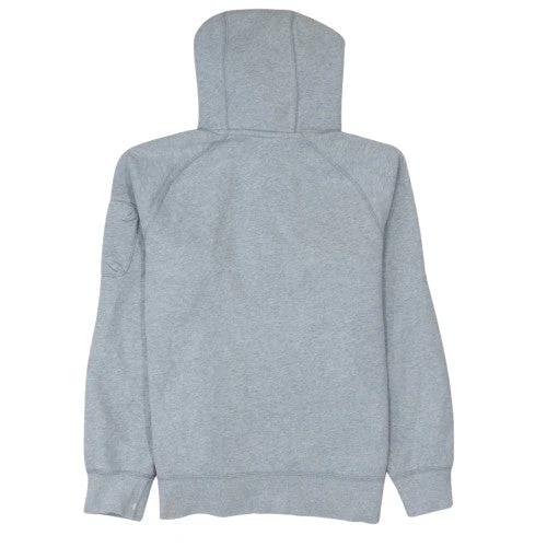 Nike Men’s Grey Pullover Hoodie Regular Fit Small Fleece Sweatshirt - Image 4